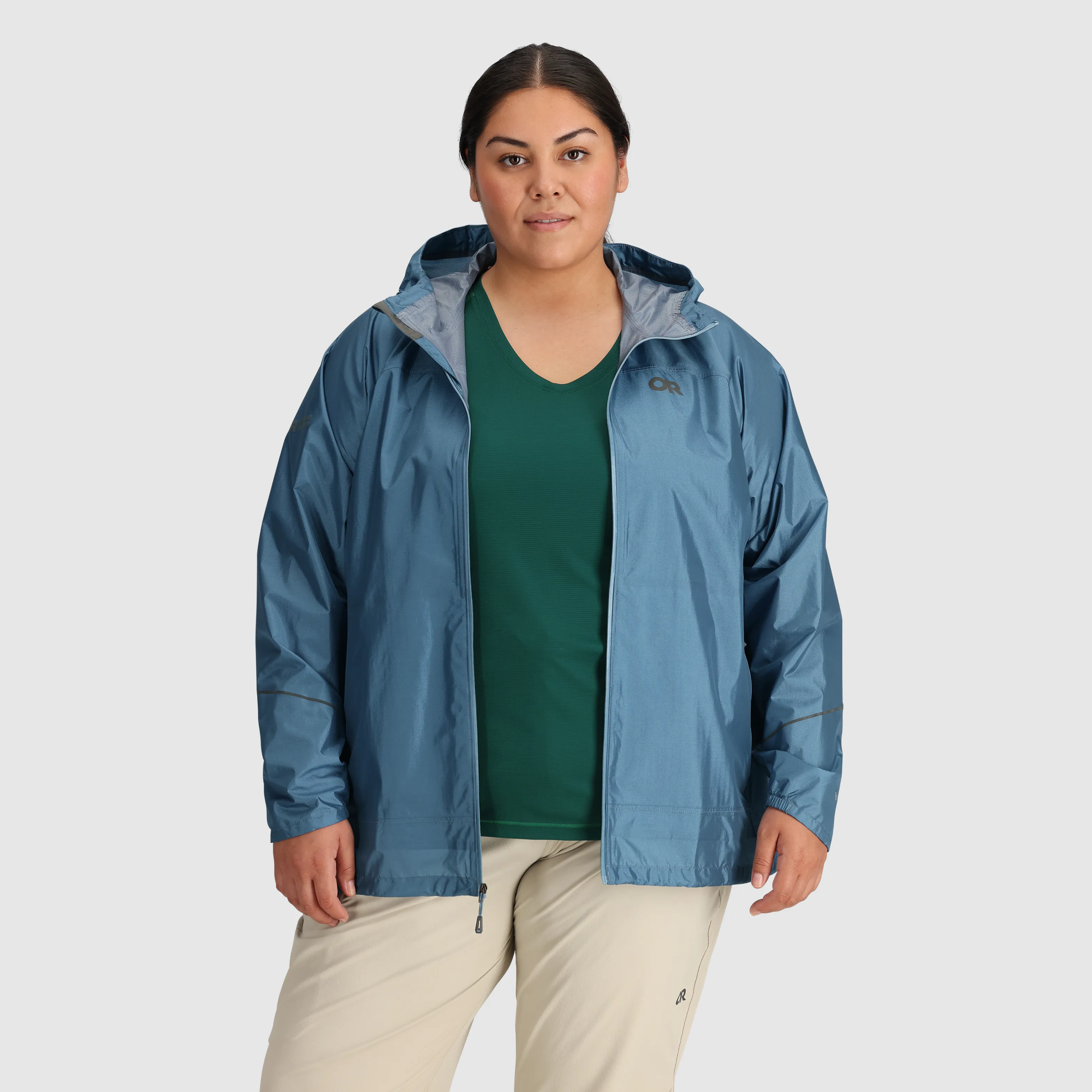 2023 Womens Helium Rain Ultralight Jacket - Plus Size, Waterproof & Packable Outdoor Gear