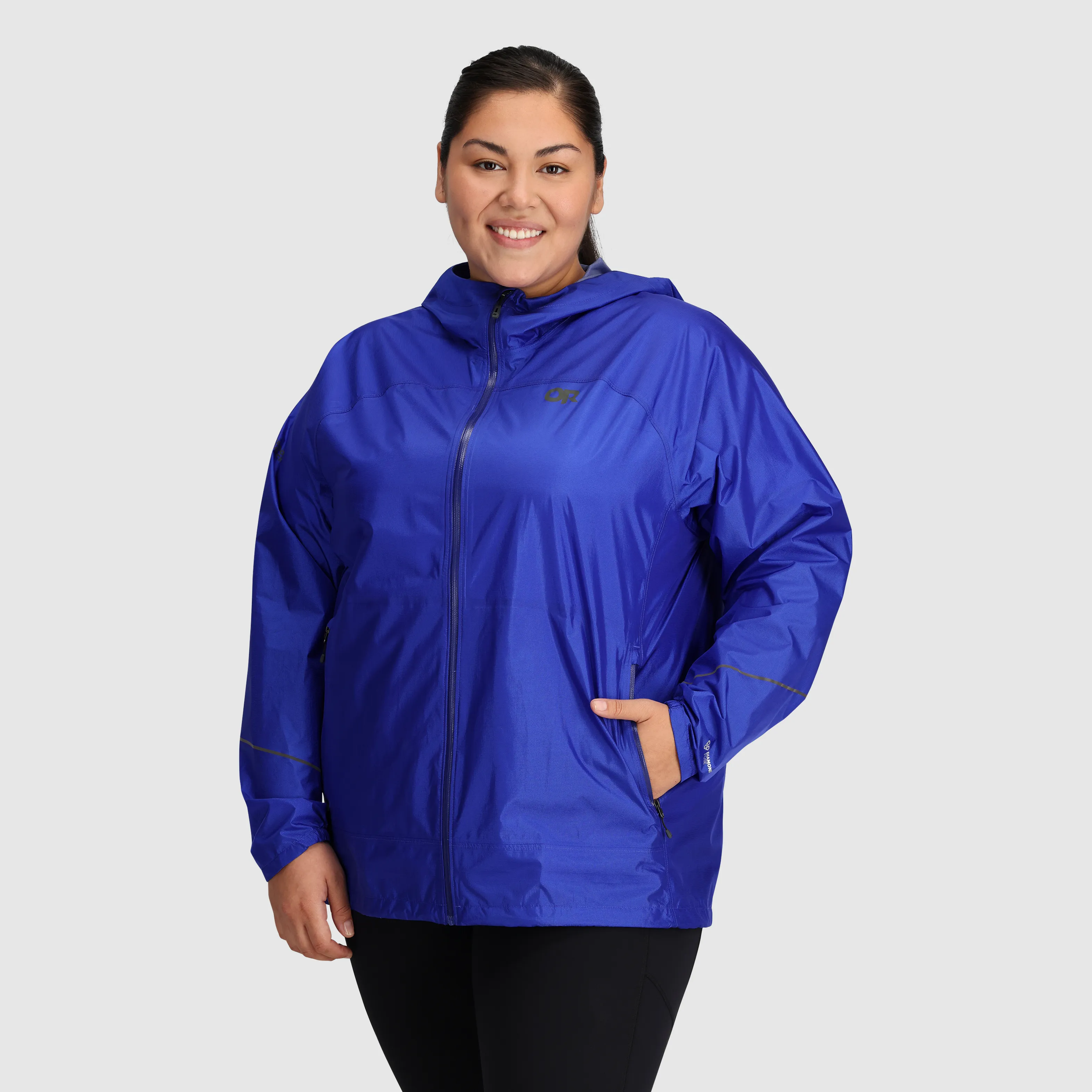 2023 Womens Helium Rain Ultralight Jacket - Plus Size, Waterproof & Packable Outdoor Gear